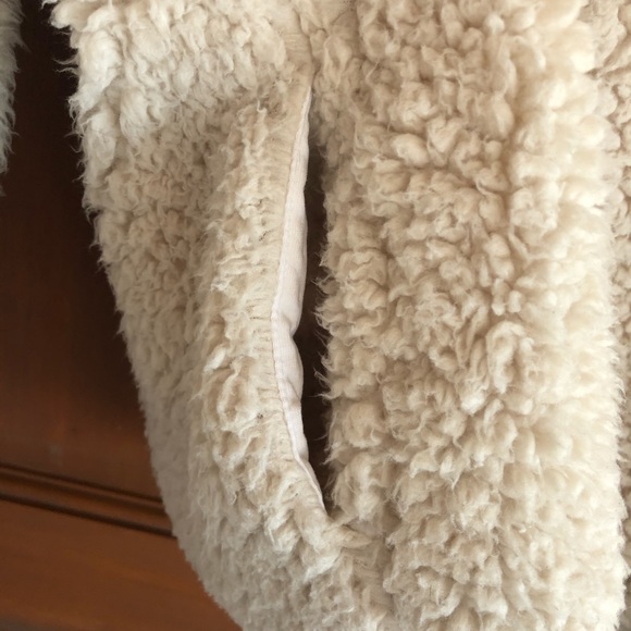 Tea Collection Sherpa fleece pullover size 14 - Picture 5 of 8